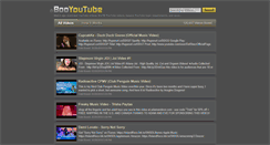 Desktop Screenshot of booyoutube.com