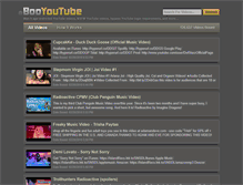 Tablet Screenshot of booyoutube.com